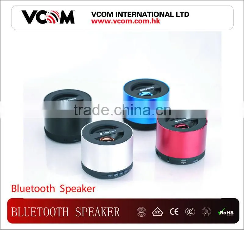 VCOM mini hand free speaker bluetooth 3.0
