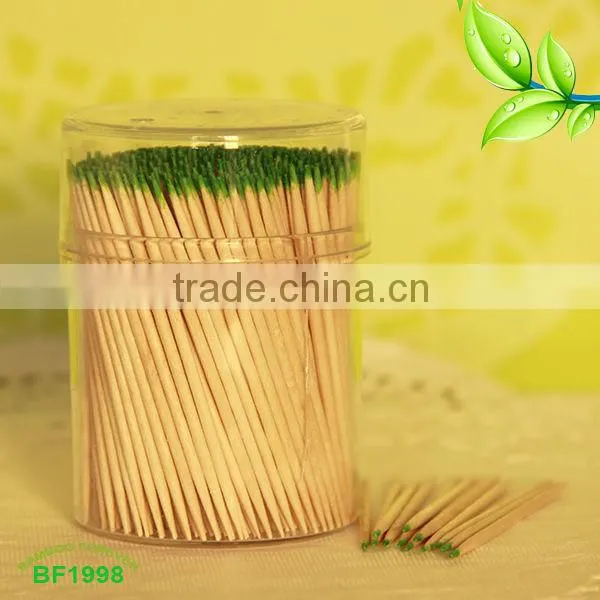 65*1.8mm soft jar mint Bamboo Toothpick