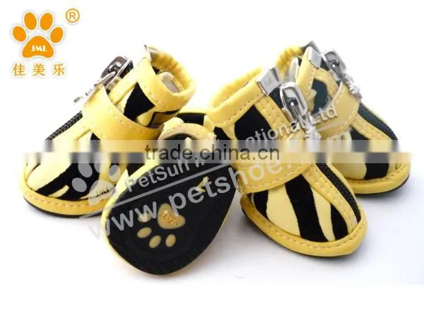 JML hot sale PU leather pet accessories dog fashion shoes wholesale in china
