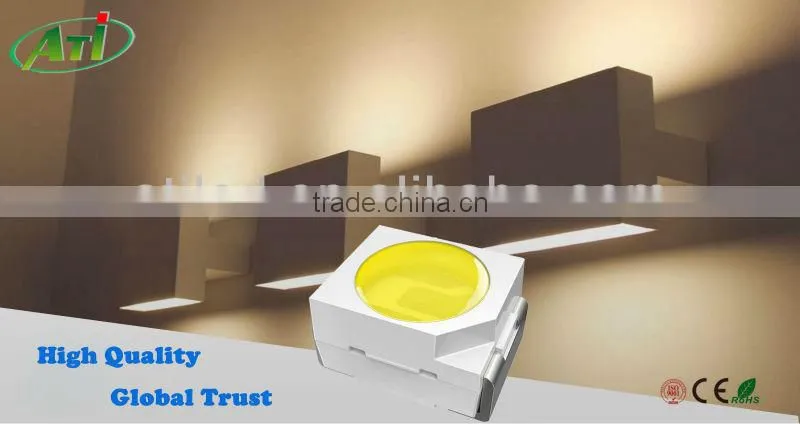 high bright 6-9lm 3528 SMD LED warm white