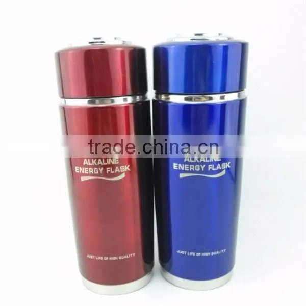 Alkaline water flask with carrybag packaging