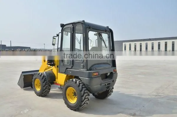 GEM-910 ZL10 hydrostatic MINI wheel loader zero tail swing CE EUROIII