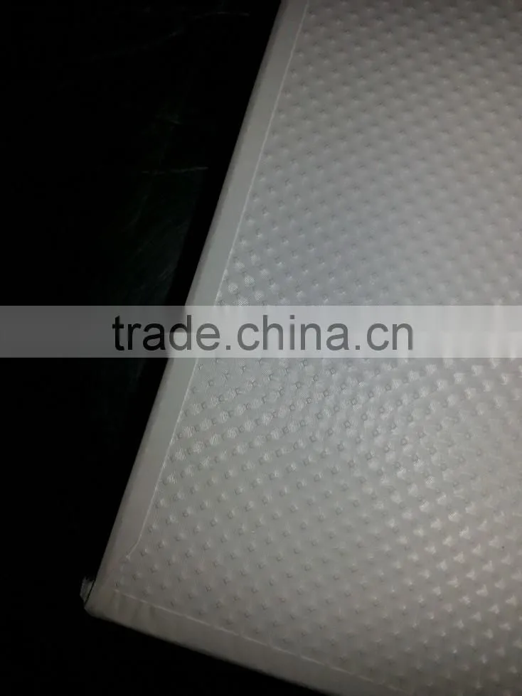 PVC vinyl faced gypsum ceiling tiles 600x600mm