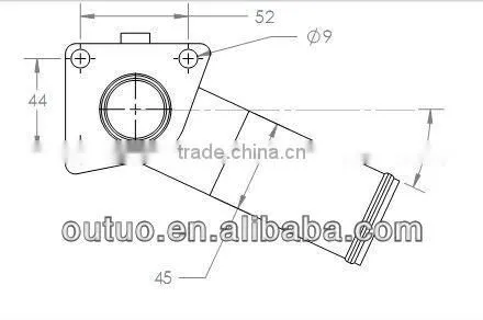 Stainless Steel Pipe Base Plate