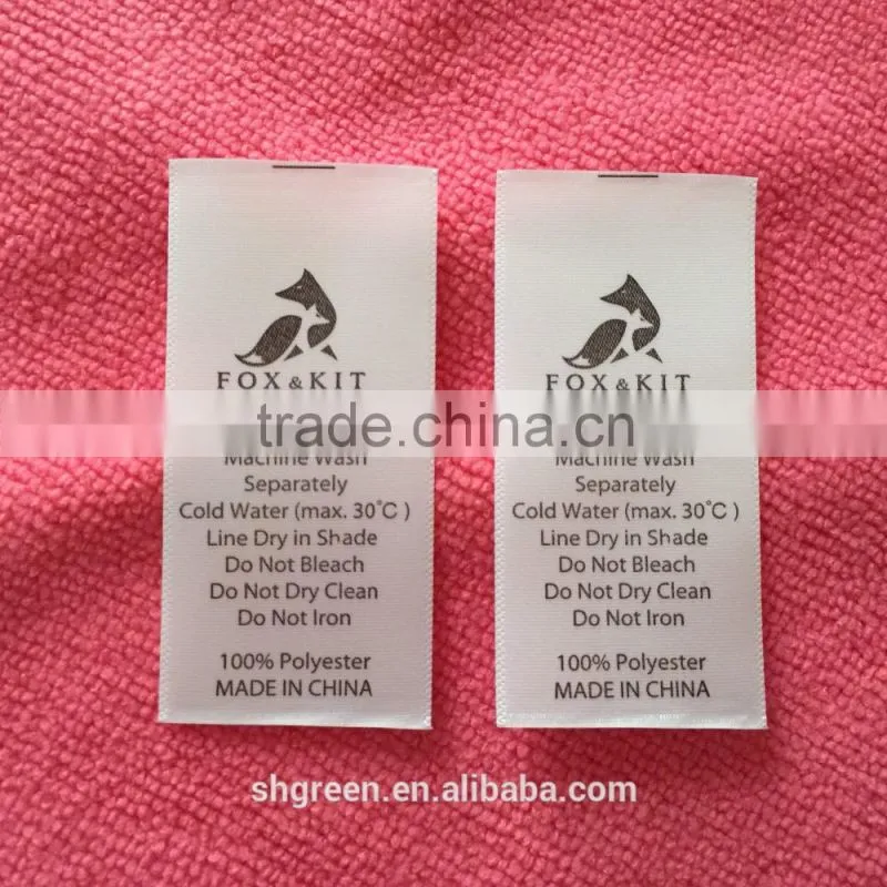 sewing on clothing printing label for mattress