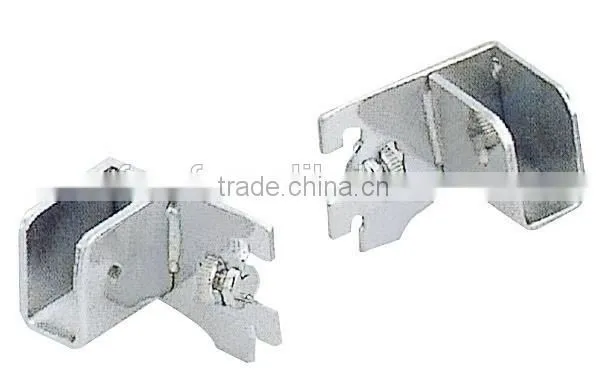 Metal mounting bracket for cross bar supermarket clothing store MD6