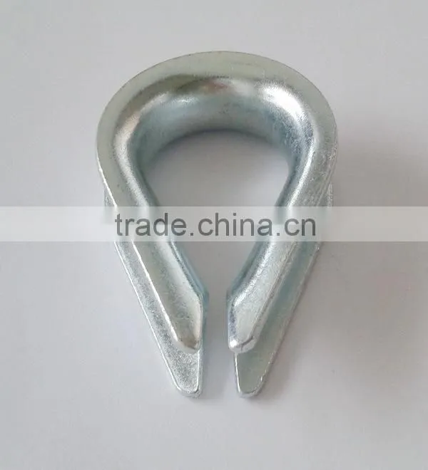 Metal cable thimble, cable rope sleeve thimble