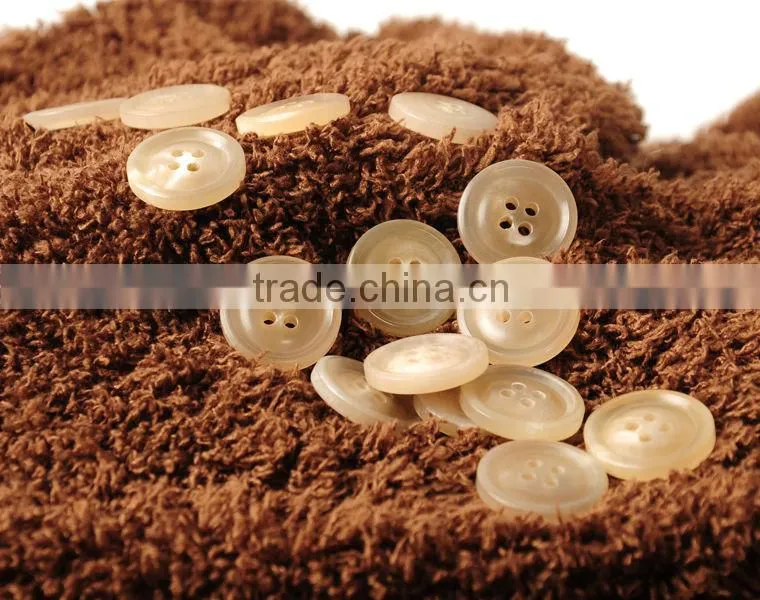 Premium Yellow Horn Buttons