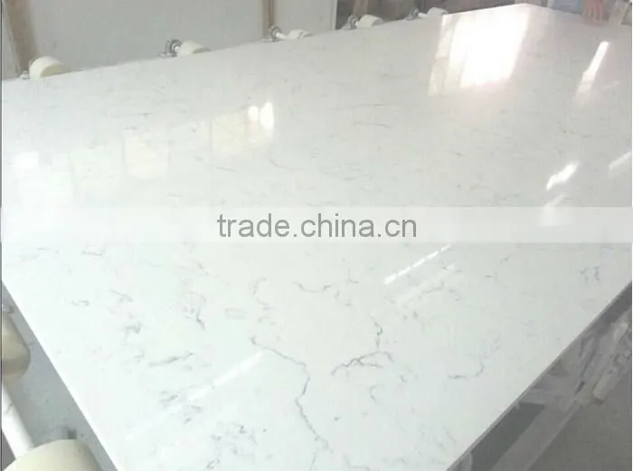 Absolute white quartz stone , quartz stone slab