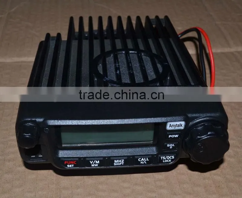vhf uhf 60W 2 tone 5 tone two way radio mobile