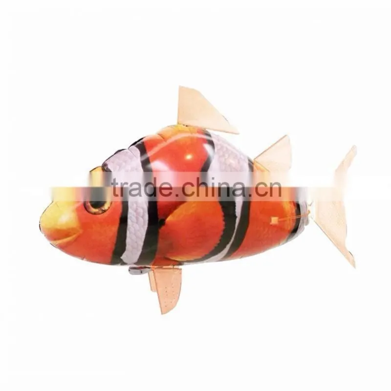 Remote Control Balloon Flying Fish Shark RC Plastic Inflatable Blimp Animal Balloon Children Toys Gifts