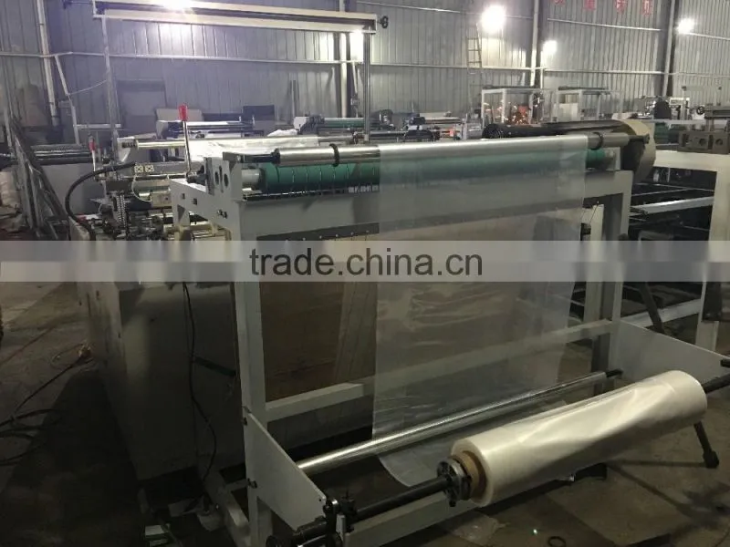 Wenzhou Price Hot Sealing Cold Cutting Machine For Flat Bag Making Machine