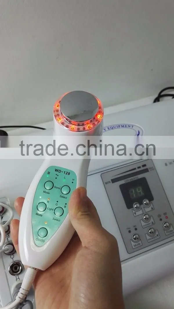 M: M801 8 in 1 multifunctional electonic cautery facial galvanic facial machine beauty equipment