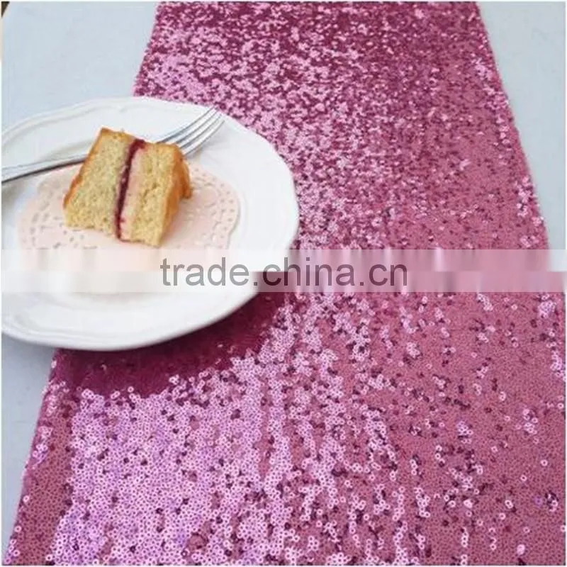 LGS028 solid color hot sale satin table runner for sale