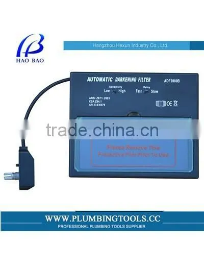 HX-ADF2000B 110*90*9mm Solar Auto Darkening Welding Lens Filter with CE/ANSI Certificate