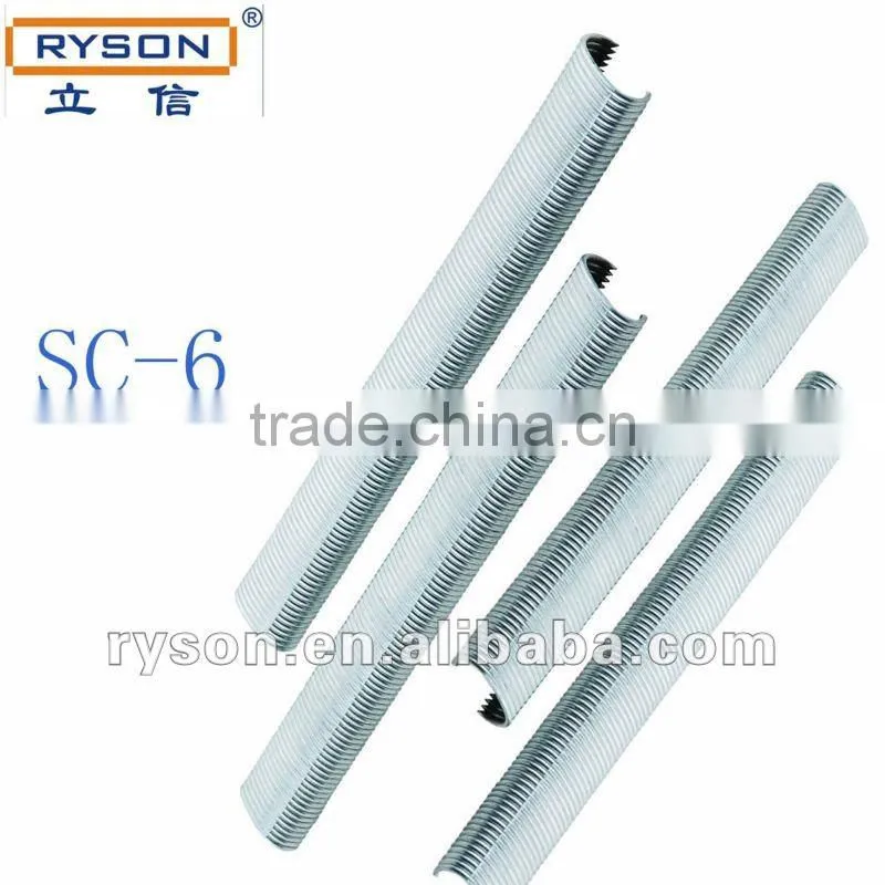 whole selling good quality industrial C-Ring Hog ring china staples for you