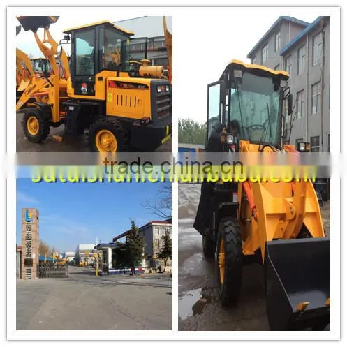 Luxury cab wheel loader for industrial, backhoe type wheel loader with ce hot sale in the world
