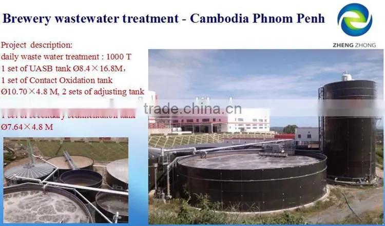 expandable domestic wastewater treatment plant equipment with low project cost