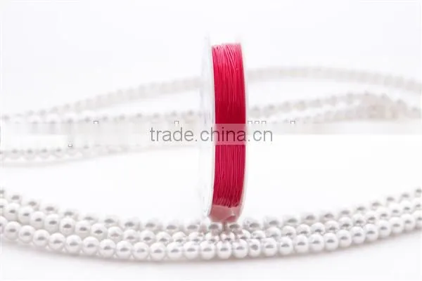 0.8mm black color crystal stretch cord