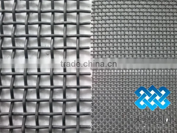 Woven wire mesh, crimped mesh, heavy duty cimped wire mesh