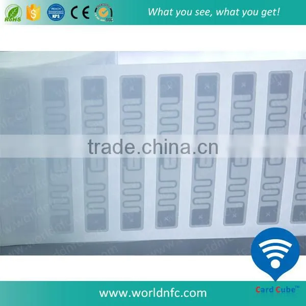ISO 18000-6C Monza 4 RFID UHF Passive Inlay