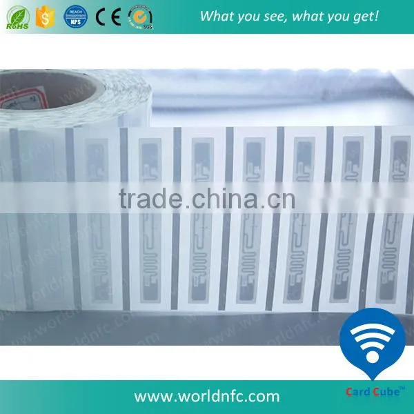 Long Distance 860-960MHz Alien Higgs-3 UHF RFID Inlay for Book Management