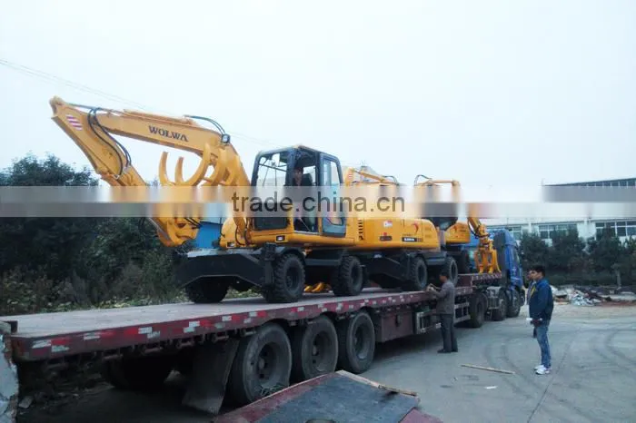 Sugarcane Collecting Machine DLS880-9A Sugarcane Grab Excavator