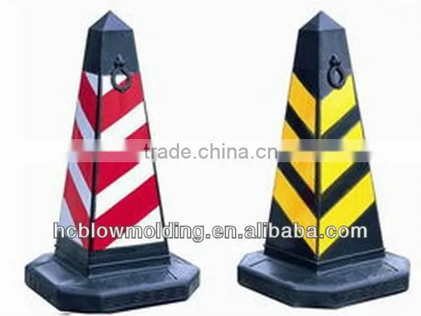2015 OEM Plastic Retractable Traffic Safety Orange Cone RED