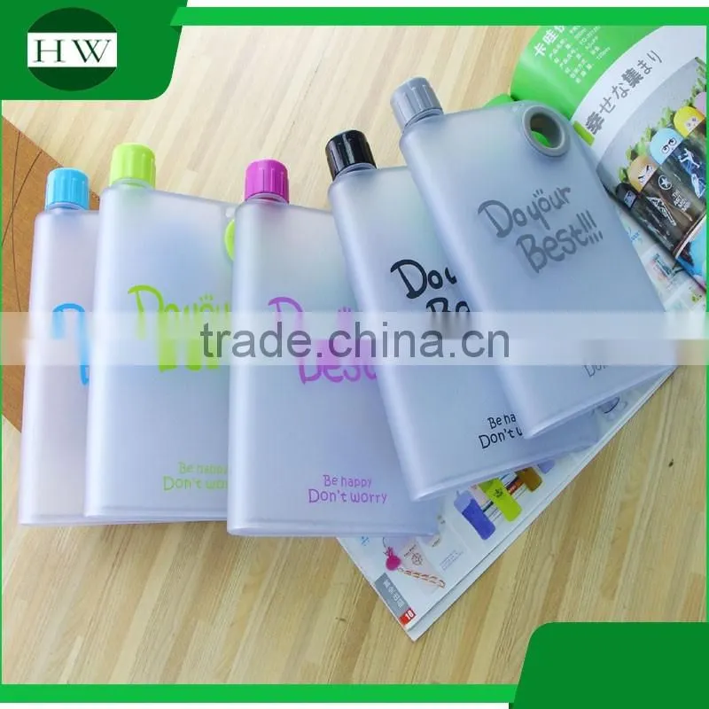 380ML Portable Outdoor Sport Water Bottle A4 A5 A6 Paper Bottle