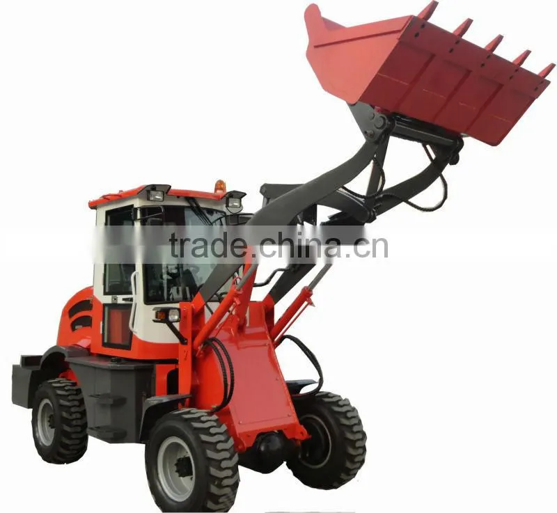High tire 4WD ZL1500 wheel loaders for sale used