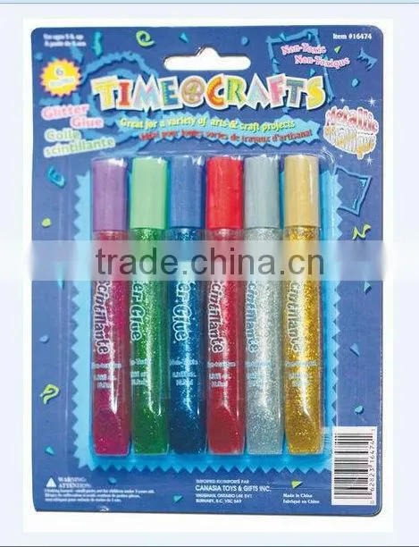 colorful glitter glue/10.5ml glitter glue/ glitter glue
