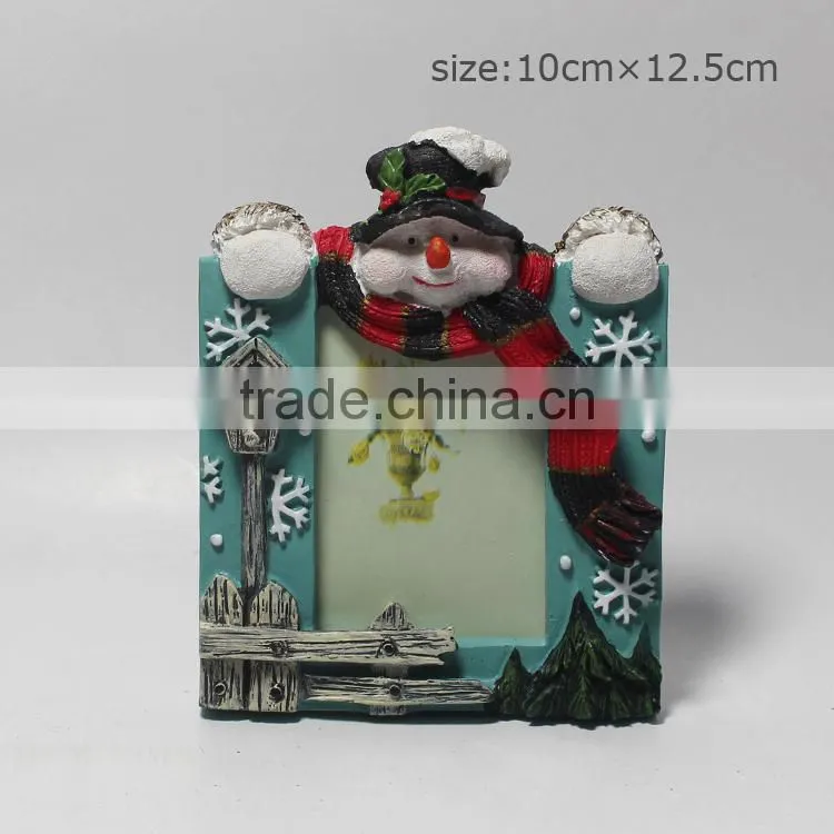 Custom Beautiful Resin Polyresin Christmas Photo Frame