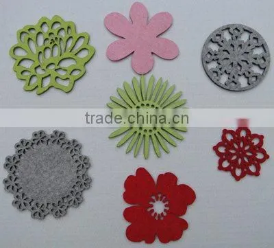 round felt coaster