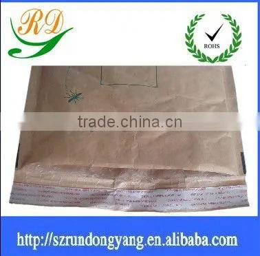 custom printed Self-adhesive kraft paper foil bubble Courier bag