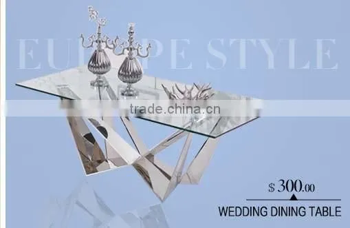 10 seater marble dining table with stainless steel table frame