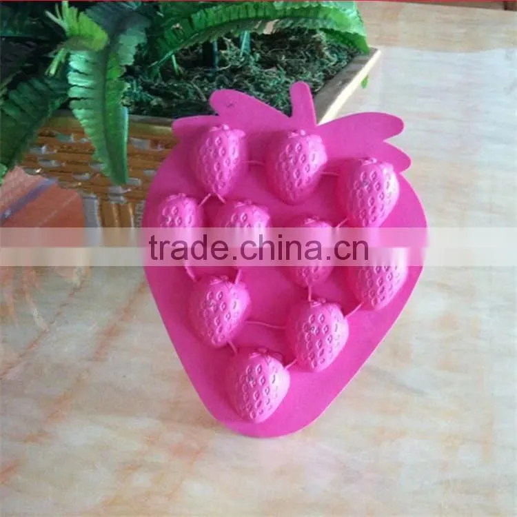 sweetly strawberry silicone ice tray 100 food grade silicone ice tray and cakemold