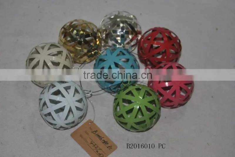 color iron decorative big toy balls set
