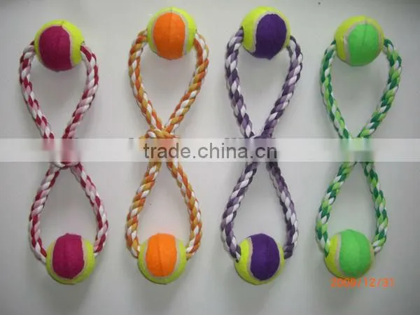 colored braided cotton rope perfect pet toy