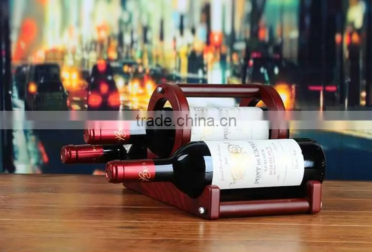 Custom Made Hanging Wine Glass Rack Fashion Supermarket Display Wine Rack with low price