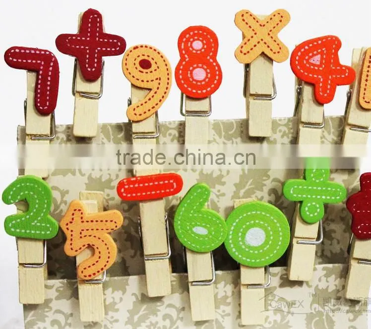 wooden digital memo clip holder
