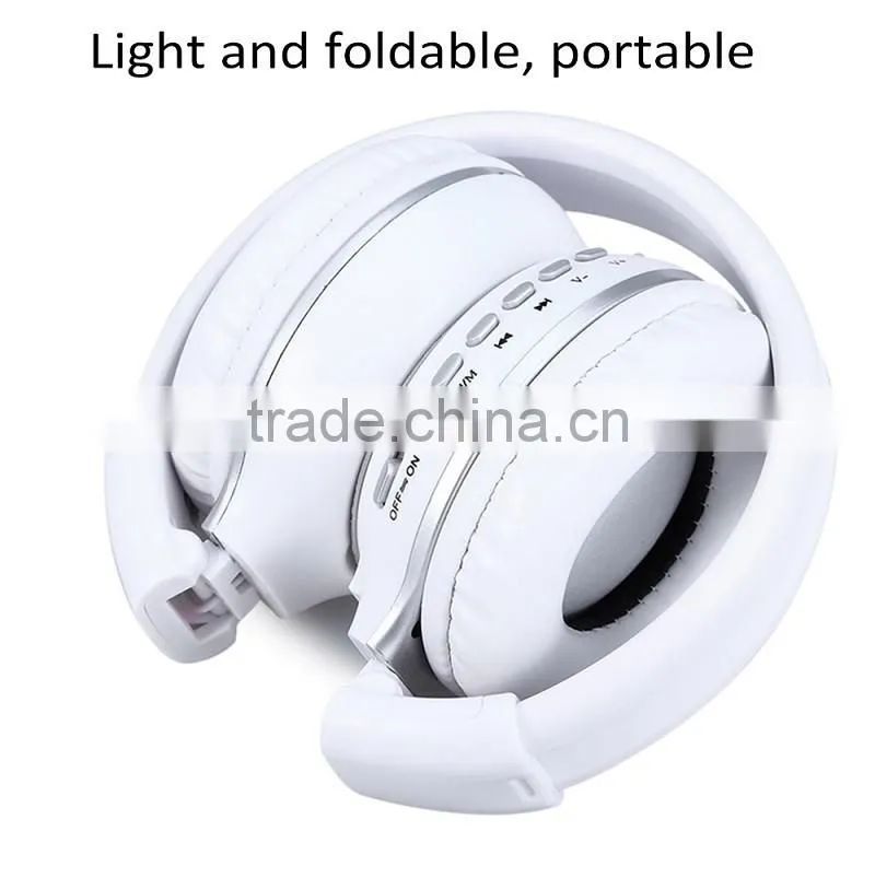 2016 New Design TF cand/FM sport portable V4.0 wireless bluetooth headset
