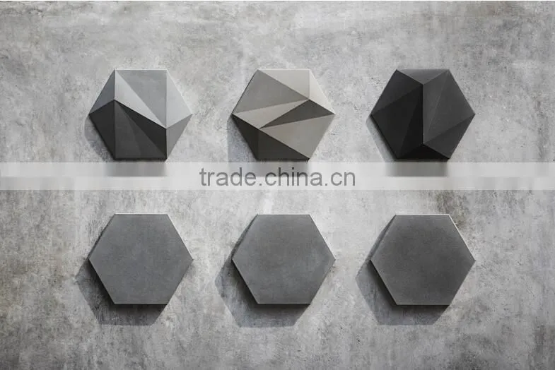 kitchen wall decor Concrete Wall Tiles