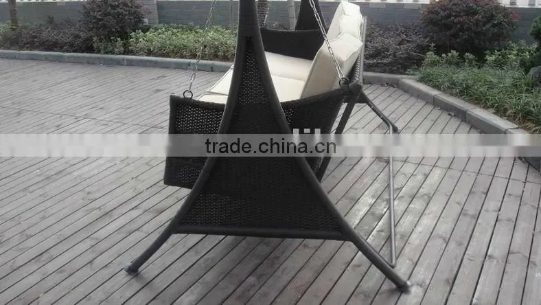 High quality garden Alum frame 2 person swing