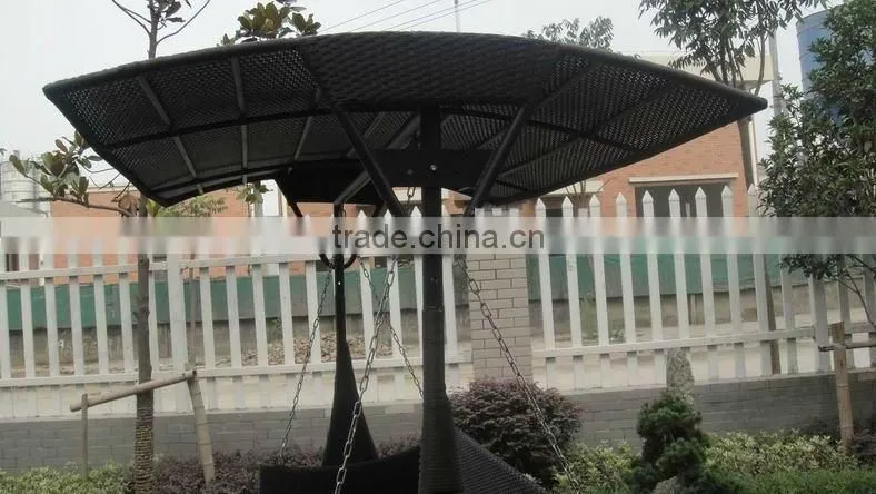 High quality garden Alum frame 2 person swing