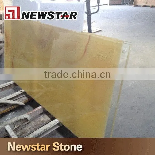 Newstar Made in China Onyx Marble Stone Bathroom Countertops