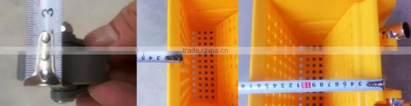24L mop bucket with wringer side press plastic