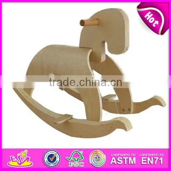 2015 hot sale wooden ride on toys,popular rocking horse wooden decorative,hot sale wooden rocking horse W16D015