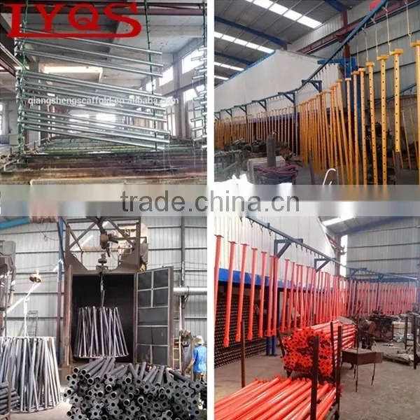 Hot dipped galvanized ringlock system scaffolding,ringlock standard, ledger, cross brace