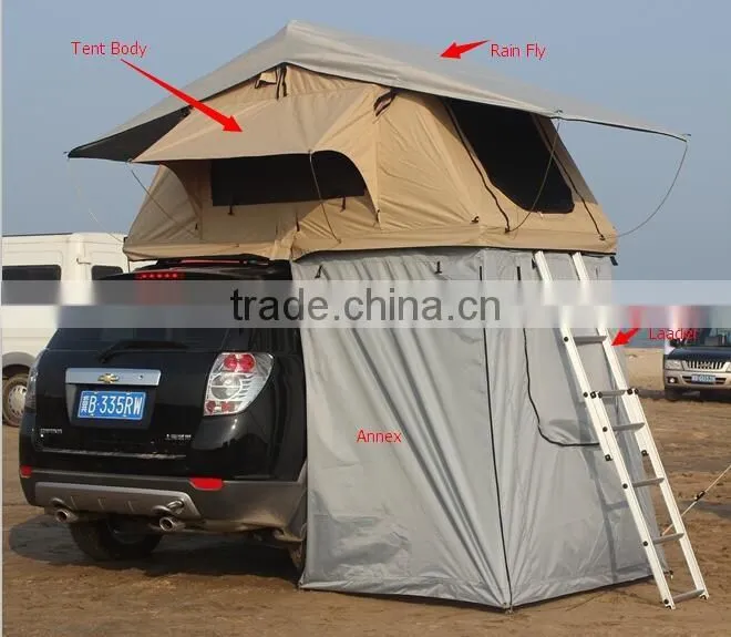 China 4x4 accessories travel roof top tent heavy duty tents for camping