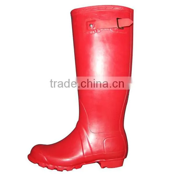 knee rubber rain boots with good quality